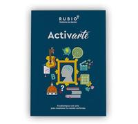 ActivARTE Vol.1 | RUBIO | Adultos | Pasatiempos con arte para entrenar la mente