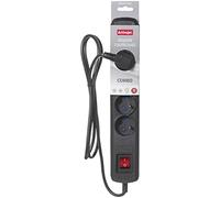Activejet acp-5gn 5m cz base múltiple 5 salidas ac interior negro