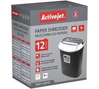Activejet ash-2502c triturador de papel corte cruzado 60 db 22,8 cm ne