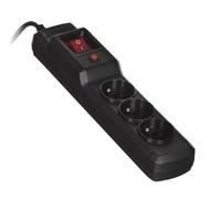 Activejet combo 3gn 1,5m base múltiple 3 salidas ac interior negro