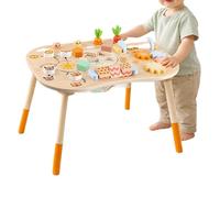 Activity Table Toy - Juego de mesa de diseño con forma de sorter de color, Activity Table for Small Space | for 1-3 Year Old Boys Girls Grandparents Birthday Kindergarten
