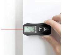 ActivPro Mini Medidor de Distancia Láser de 30 m, Dispositivo de Medición Inteligente, Buscador de Rango Digital Portátil, Carga USB, Recargable de Mano