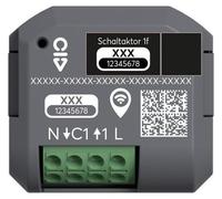 Actuador de conmutación Busch-Jaeger, modelo 62811U-WL, de un solo interruptor, inalámbrico, para iluminación, para empotrar, 1 unidad.