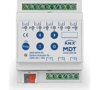 MDT AKK-0816.03 Actuador de conmutación 8-vías, 4TE, REG, 16A 230VAC, compacto bistable