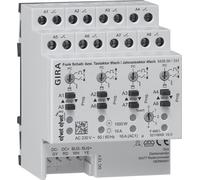 ACTUADOR DE JALUSÍA FUNK, modelo 543500, REG, 8f, 4f, Gira eNet