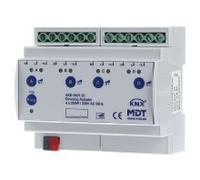 Actuador de regulación KNX 4 vías, 6TE, REG, 250W, 230VAC con medida de potencia efectiva - AKD-0... | MDT | AKD-0401.02 | Dimmer p/ sistemas de bus