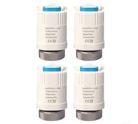 Actuador Eléctrico Calefacción Suelo M30x1.5 Actuador Eléctrico(4PCS) | Control termostato, válvulas calefacción suelo, entorno interior cómodo, integración seamless
