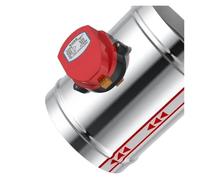 actuador for válvula de compuerta de aire Las válvulas eléctricas del amortiguador de aire 220vAC motorizaron el tubo conductos reemplazo control volúmenes conducto(63mm)