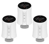 Actuador inteligente para termostato, control mediante aplicación, compatible con asistentes de voz, Zigbee 3.0