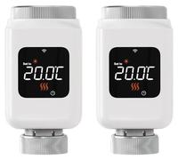 Actuador inteligente para termostato, modo de ahorro de energía, compatible con control por voz, 2 unidades