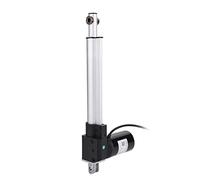 Actuador lineal 12V DC Motor Carga pesada 6000N 600KG 5mm / s Carrera 100-500mm Motor de carga eléctrica IP54 Metal(250mm)