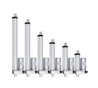 Actuador lineal con carrera de 50/100/150/200/250 mm, 12 V/24 V. Motor for actuador 100/300/500/700/1000/1200/1500 N(12V 1000N 10MM S-STROKE 300MM)