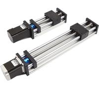 Actuador lineal de 200 mm con motor paso a paso Nema23, ángulo de paso de 1,8°, 3A, 1,2 Nm