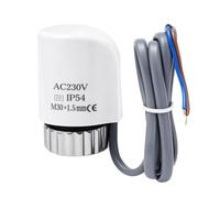 Actuador para calefacción por suelo radiante, 230 V, M30 x 1,5 mm, actuador térmico