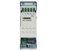Actuador Para Electro-Cerradura 2/8 Hilos En Caja Modular 2 DIN BTicino 346230
