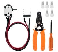 Actualización de rendimiento: arnés de cableado original 291632001 | Sustituye a las piezas para el interruptor de soplador de hojas inalámbrico Ryobi P2108 y P21081 de 18 V con herramientas de