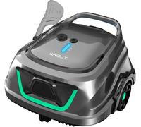 (Actualización para 2025) Robot de limpieza para piscinas A1, con una autonomía de hasta 120 minutos, robot de piscina inalámbrico con doble filtro y batería, ideal para piscinas desmontables
