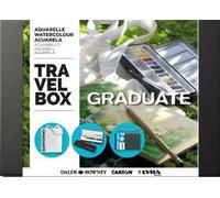 Acuarelas daler rowney graduate travel box (incluye: 1x bolsa, 1x estu