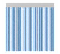 Acudam cortina brescia puertas azul exterior pvc aluminio 90 x 210 cm