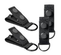 Acunny Clip De Cinturón De Servicio - 4 Piezas Accesorios De Cinturón - Organizador Para Fuerzas De Orden - Para Hombres, Trabajo De Aplicación, Seguridad, Correccional, Fontanería, Mecánicas,