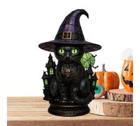 Acunny Lámpara Sombrero Para Halloween Luces Figurillas Góticas USB