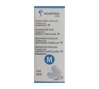 Acustika Tapones de Recambio Slim M 3uds