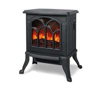 ACXIN Chimenea Eléctrica Con Calefacción y Efecto Llama 3D Realista - Estufa Con Bajo Ruido, Potencia de 750-1500 W