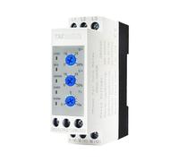 AD6-605W Din Rail 380V Protector de sobretensión y subtensión relé de voltaje 2NO2NC relé de protección de secuencia de fase