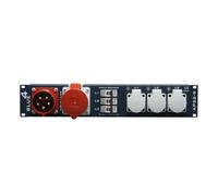 Adam Hall 19 9 Socket Power Strip 2U