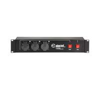 Adam Hall 19" Parts 87472 - Base de Enchufes 19" 2 U, 9 Tomas Schuko