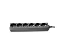 Adam Hall 6 Socket EU Power Strip 1.4m Cable