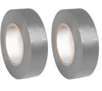 Adam Hall Accessories 580813 GREY - Cinta aislante 0,13 x 19 mm x 20 m gris (Paquete de 2)