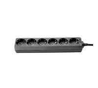 Adam Hall Accessories 8747 X 6 - Base de enchufes de 6 tomas