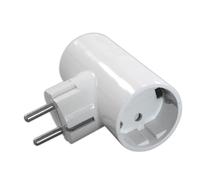 Adaptador 2 tomas 16a. con protector infantil 36.057/p electro dh 8430