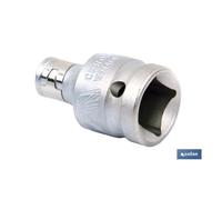 Adaptador 3/8 para puntas 1/4