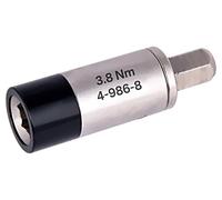Adaptador 4-986-8 max.3,8Nm Tipo: Par Fijación: 1/4" ÁMBAR
