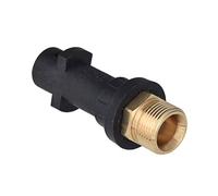 Adaptador AG a salida para limpiador de alta presión, adaptador M22, orificio interior de 14 mm, tamaño de rejilla 1,5 mm, compatible con sistema de conexión Karcher K2, K3, K4, K4, K6, K7