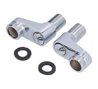 Adaptador Ajustable Grifo Ducha G1/2 a G3/4, Brazo Oscilante Bañera Universal con Patas - Conversión G1/2 a G3/4 - Accesorio para Ducha y Tubería