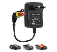 Adaptador Cargador Fuente 28V 1.3A compatible con Husqvarna Automower 105, 310, 315, 315X, 305, 310 Mark II, 315 Mark II Cortacéspedes, Robots de Corte, Cargador para Gardena R50Li, R40Li, R45Li