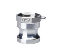Adaptador de ajuste de leva for aspersor de jardín de acero inoxidable, 1/2 ", 3/4", 1 ", 304, desconexión de lengüeta for bombas de manguera, accesorios(A,1/2")