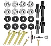 Adaptador de Amoladora Angular Kit Varilla de Conexión con Llave | Accesorios de Amoladora Angular para el Mantenimiento de Automóviles, Trabajos de Metalistería, Obra, Hogar, Garaje y
