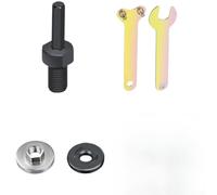Adaptador de amoladora angular, portabrocas de conversión de taladro eléctrico, barra de conexión, pulido y rectificado, guía completa para herramientas eléctricas Accesorios de taller (B)