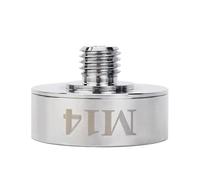 Adaptador de amoladora M14 a 5/8 pulgadas, convertidor de rosca, tuerca de acero para corte y cambio de disco adaptador de ángulos