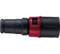 Adaptador de aspiración Bosch Professional, compatible con los modelos GAS 20LSFC y GOF 130, con conexión de 35 mm, para uso con el aspirador GAS 15 L Flex