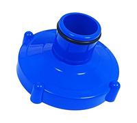 Adaptador de aspiradora de piscina azul de 80 mm a 32 mm, conector de tornillo a manguera para Intex 11070, compatible con mangueras de vacío de piscina sobre el suelo