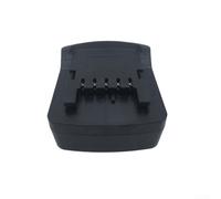 Adaptador de batería convertidor para BAT622 BAT609 BAT618G a para Metabo Power Tool 18V Li-ion Compatible Secure Fit Conexión estable Plástico negro 95x74x33mm 1PC Uso en taller