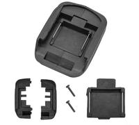 Adaptador de batería para BL1830 BL1430, bloque de terminales de conector con enchufe CC, litio para soporte de batería para proyectos de herramientas eléctricas, base de repuesto de plástico compacta