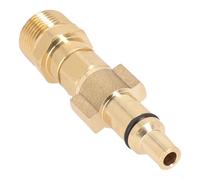 Adaptador de bayoneta de latón M22 Rosca macho para LAVOR Para Lanza de limpiador de alta presión Parkside 160 Bar 2000 PSI 30 L/min 60 C Jardín Equipo de alimentación