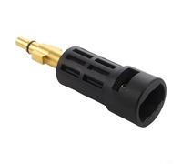 Adaptador de bayoneta para lavadora de alta presión para Karcher para serie K a Black & Decker para Bosch Baricus, accesorio de tubería de agua de plástico de conexión rápida de 1/4 pulgadas, color