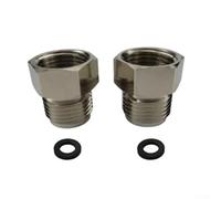Adaptador de bidé de inodoro de cobre para TOTO para Washlet, kit de conector de latón de 2 pulgadas compatible con SW583 S350E SW3036, línea de suministro de acoplamiento de manguera, para fontanería